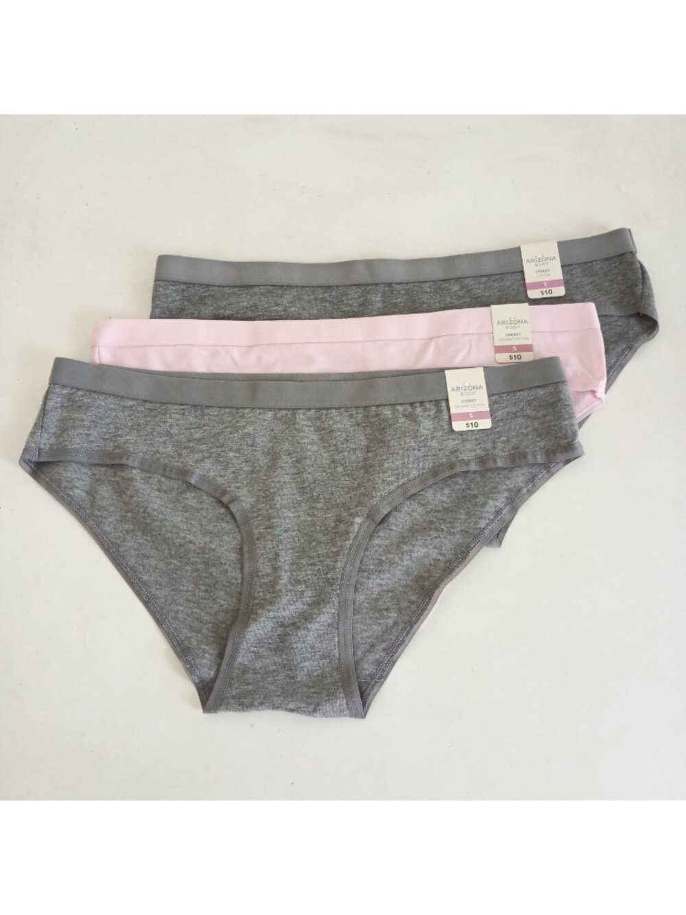 NWT 3 pairs Arizona cheeky cotton panties size S